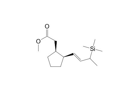 cis-Methyl 2-[2-[(E)-3-(trimethylsilyl)-1-butenyl]cyclopentyl]acetate