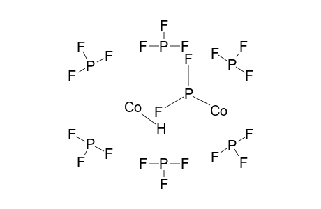 Cobalt, [.mu.-(difluorophosphino)]-.mu.-hydrohexakis(phosphorous trifluoride)di-