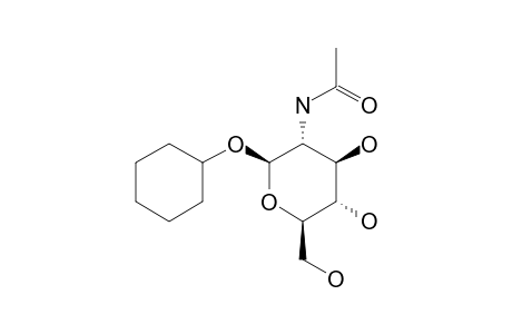 CYCLOHEXYL-2-ACETAMIDO-2-DEOXY-BETA-D-GLUCOPYRANOSIDE