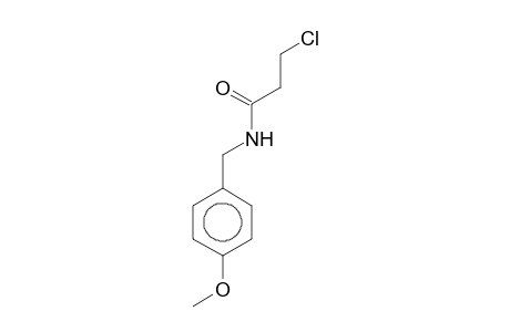 3-Chloro-N-(4-methoxybenzyl)propanamide