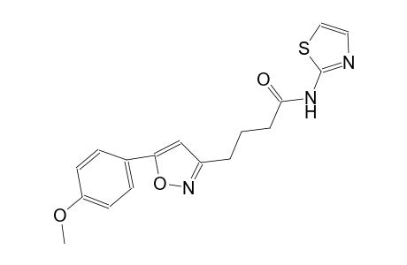 3-isoxazolebutanamide, 5-(4-methoxyphenyl)-N-(2-thiazolyl)-