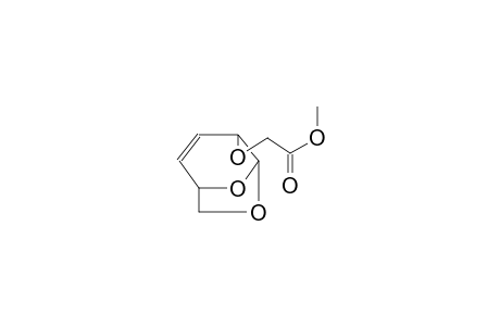 methyl 2-((1S,4S,5R)-6,8-dioxabicyclo[3.2.1]oct-2-en-4-yloxy)acetate