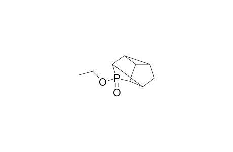 Ethyl 4-phosphatetracyclo[3.3.0.0(2,8).0(3,6)]octane-P-oxide