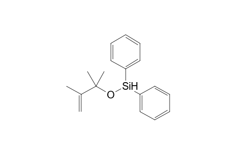 Diphenyl(2,3-Dimethylbut-3-en-2-yloxy)silane