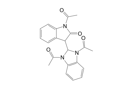 1-Acetyl-3-(1,3-diacetylbenzimidazolin-2-yl)-2-oxindole