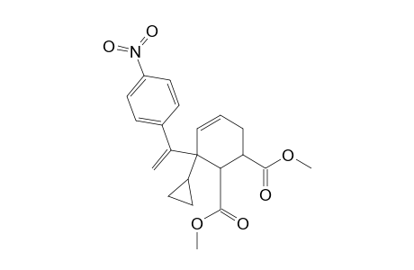 Dimethyl 3-cyclopropyl-3-[1'-(4"-nitrophenyl)ethenyl]cyclohex-4-ene-1,2-dicarboxylate