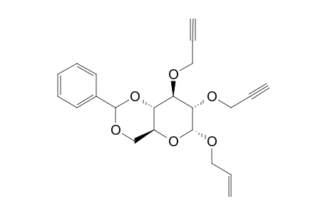 ALLYL-4,6-O-BENZYLIDENE-2,3-DI-O-PROPARGYL-ALPHA-D-GLUCOPYRANOSIDE