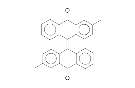 9(10H)-Anthracenone, 2-methyl-10-(3-methyl-10-oxo-9(10H)-anthracenylidene)-