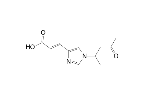 (E)-3-[1-(1-methyl-3-oxo-butyl)imidazol-4-yl]prop-2-enoic acid