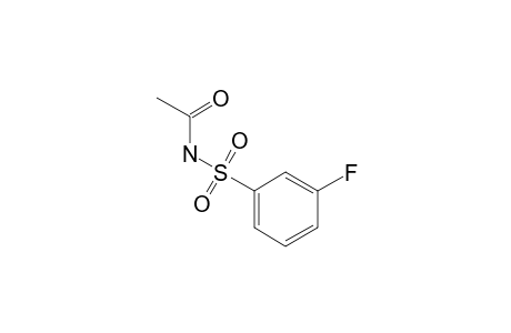 3-Fluorobenzenesulfonamide, ac derivative