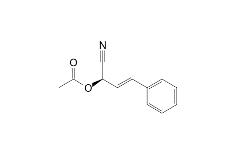 (R)-(-)-2-Acetoxy-4-phenyl-(E)-but-3-enenitrile