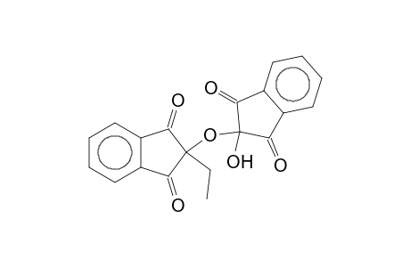 Indane-1,3-dione, 2-ethyl-2-(2-hydroxyindane-1,3-dione-2-yloxy)-
