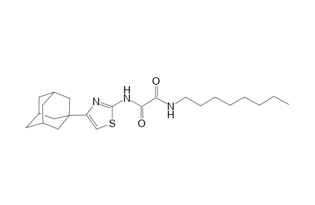 N-(4-adamantan-1-yl-thiazol-2-yl)-N'-octyl-oxalamide
