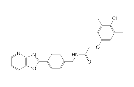 acetamide, 2-(4-chloro-3,5-dimethylphenoxy)-N-[(4-oxazolo[4,5-b]pyridin-2-ylphenyl)methyl]-