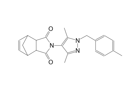 4-[3,5-dimethyl-1-(4-methylbenzyl)-1H-pyrazol-4-yl]-4-azatricyclo[5.2.1.0~2,6~]dec-8-ene-3,5-dione