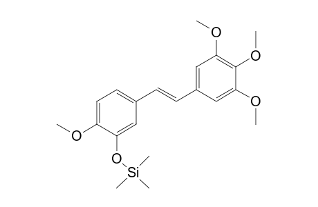 Combretastatin A4, trans-, mono-TMS