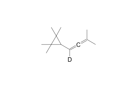 1-(1-Deuterio-3-methyl-1,2-butadienyl)-2,2,3,3-tetramethylcyclopropane
