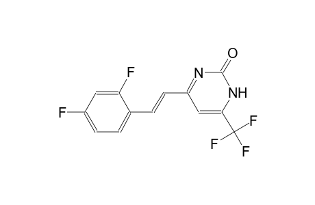 2(1H)-pyrimidinone, 4-[(E)-2-(2,4-difluorophenyl)ethenyl]-6-(trifluoromethyl)-