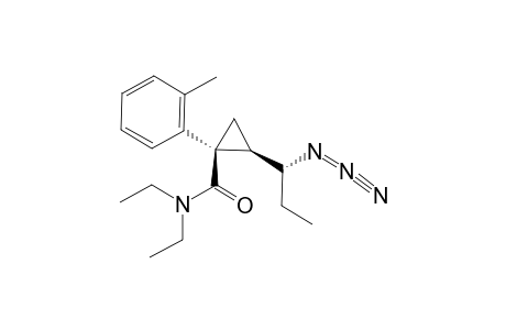 (1S,2R)-1-(2-METHYLPHENYL)-2-[(S)-1-AZIDOPROPYL]-N,N-DIETHYLCYCLOPROPANECARBOXAMIDE