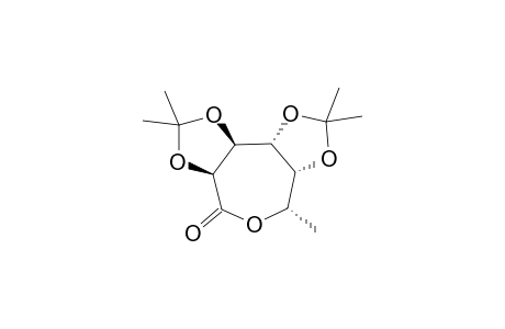 7-Deoxy-[2,3 : 4,5]-bis( O-isopropylidene)-L-glycero-D-mannoheptonic acid - .epsilon-lactone