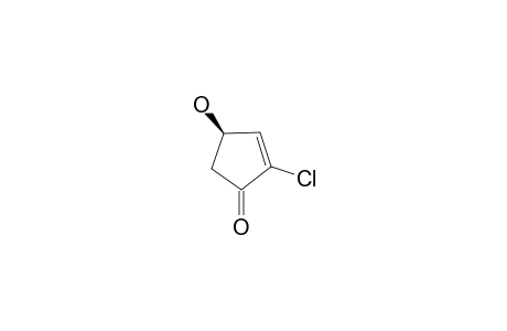 (4R)-2-CHLORO-4-HYDROXY-CYCLOPENT-2-ENONE