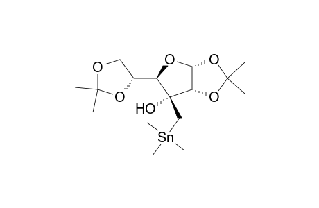 .alpha.-D-Allofuranose, 1,2:5,6-bis-O-(1-methylethylidene)-3-C-[(trimethylstannyl)methyl]-
