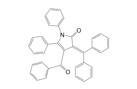 3-(diphenylmethylidene)-1,5-diphenyl-4-(phenylcarbonyl)pyrrol-2-one