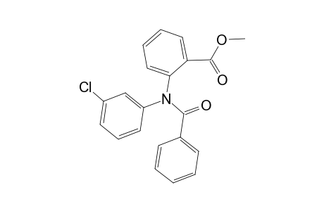 Methyl 2-(benzoyl-3-chloroanilino)benzoate