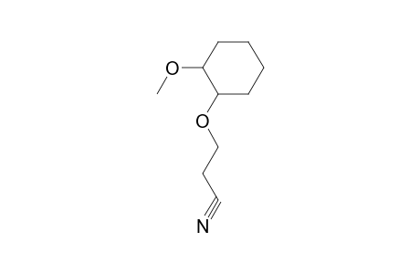 3-[(2-Methoxycyclohexyl)oxy]propanenitrile