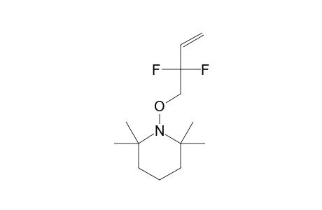 N-(2',2'-DIFLUORO)-3-BUTENOXY-2,2,6,6-TETRAMETHYL-PIPERIDINE