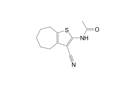 N-(3-cyano-5,6,7,8-tetrahydro-4H-cyclohepta[b]thien-2-yl)acetamide