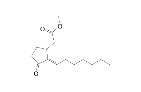 Methyl (2E)-3-oxo-2-heptylidenecyclopentane-acetate