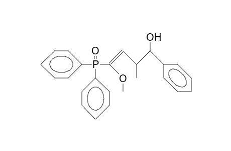 4-Diphenylphosphinoyl-4-methoxy-2-methyl-1-phenyl-but-3-en-1-ol