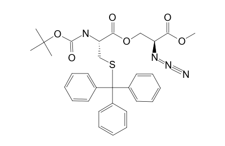 METHYL-2-AZIDO-3-(N-BOC-S-TRITYL-CYSTEINYLOXY)-PROPIONATE