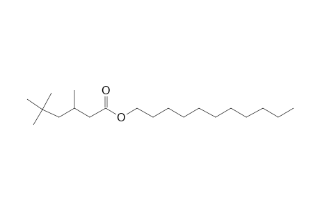 Hexanoic acid, 3,5,5-trimethyl-, undecyl ester