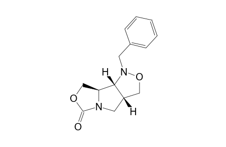 1-Benzyl[1,3]oxazolidino[3,4-a]pyrrolidino[3,4-c]isoxazolidine-6-one [6-benzyl-1,6-diaza-10-oxatricyclo[6.3.0.0(3,7)]undecan-11-one]