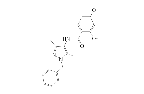 N-(1-benzyl-3,5-dimethyl-1H-pyrazol-4-yl)-2,4-dimethoxybenzamide