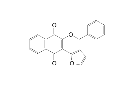 2-Benzyloxy-3-(2-furyl)naphthalene-1,4-dione