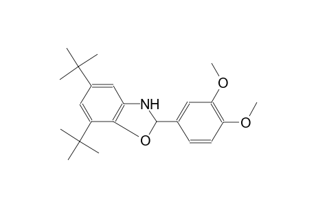 benzoxazole, 2-(3,4-dimethoxyphenyl)-5,7-bis(1,1-dimethylethyl)-2,3-dihydro-