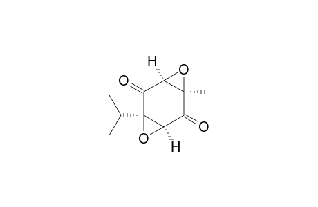 4,8-Dioxatricyclo[5.1.0.03,5]octane-2,6-dione, 1-methyl-5-(1-methylethyl)-, (1.alpha.,3.alpha.,5.alpha.,7.alpha.)-(.+-.)-
