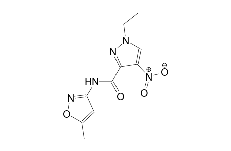 1-ethyl-N-(5-methyl-3-isoxazolyl)-4-nitro-1H-pyrazole-3-carboxamide