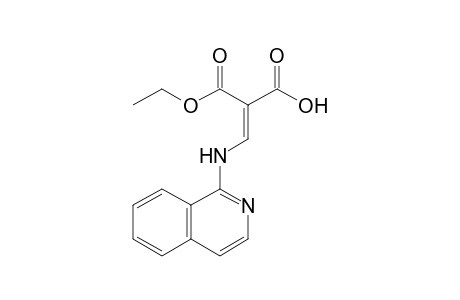 Ethyl hydrogen [(isoquinolin-1-yl)aminomethylene]malonate