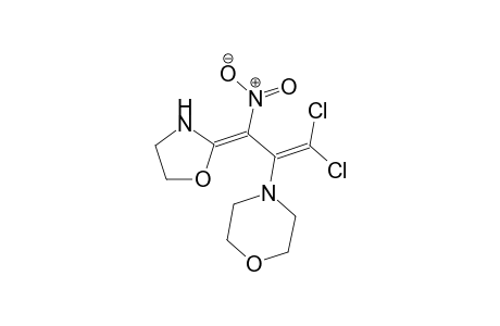 4-{2,2-dichloro-1-[(E)-nitro(1,3-oxazolidin-2-ylidene)methyl]vinyl}morpholine