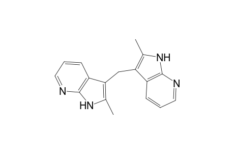 1H-Pyrrolo[2,3-b]pyridine, 3,3'-methylenebis[2-methyl-