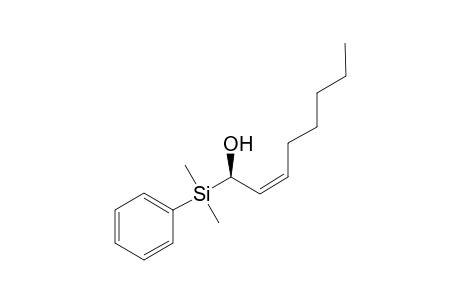 (+)-(1R,2Z)-1-(Dimethyl-phenyl-silanyl)-oct-2-en-1-ol