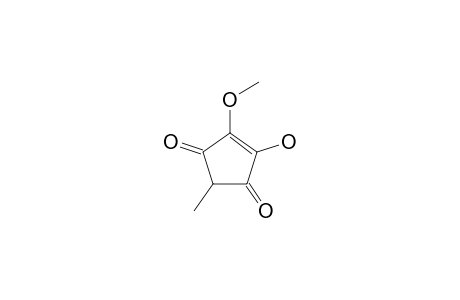 4-HYDROXY-5-METHOXY-2-METHYLCYCLOPENT-4-ENE-1,3-DIONE