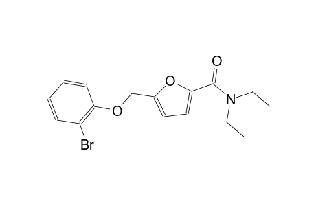 5-[(2-bromophenoxy)methyl]-N,N-diethyl-2-furamide