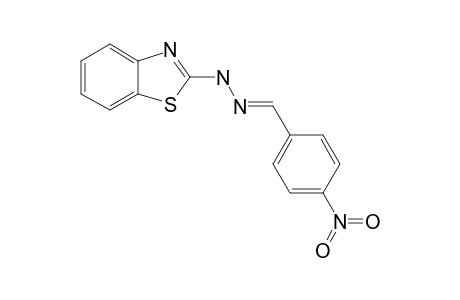 1,3-benzothiazol-2-yl-[(4-nitrobenzylidene)amino]amine