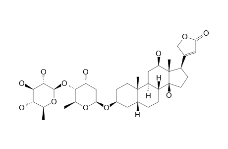 DIGOXIGENIN-3-O-BETA-D-DIGITOXOSIDO-BETA-D-GLUCOMETHYLOSID,(3-BETA-R,5-BETA-H)