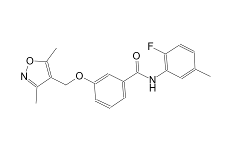 benzamide, 3-[(3,5-dimethyl-4-isoxazolyl)methoxy]-N-(2-fluoro-5-methylphenyl)-